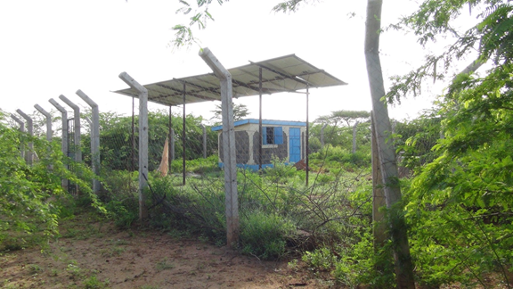 REA solar powered borehole Garissa